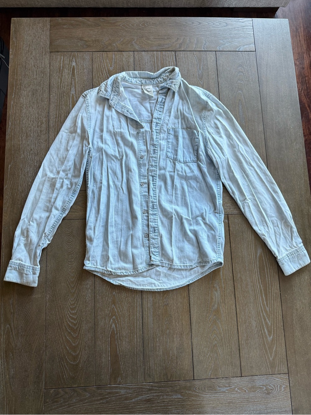 H&M Light Blue Button-Down Shirt